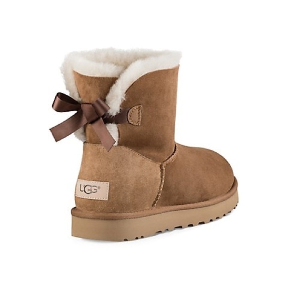 Ugg Boots Bailey Bow Mini Brown